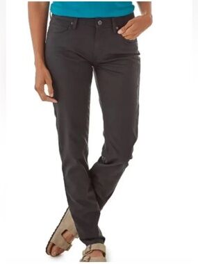 Patagonia Pinyon Pines Pants - Women's Size 6 Dark Grey Low Rise Hiking Outdoor